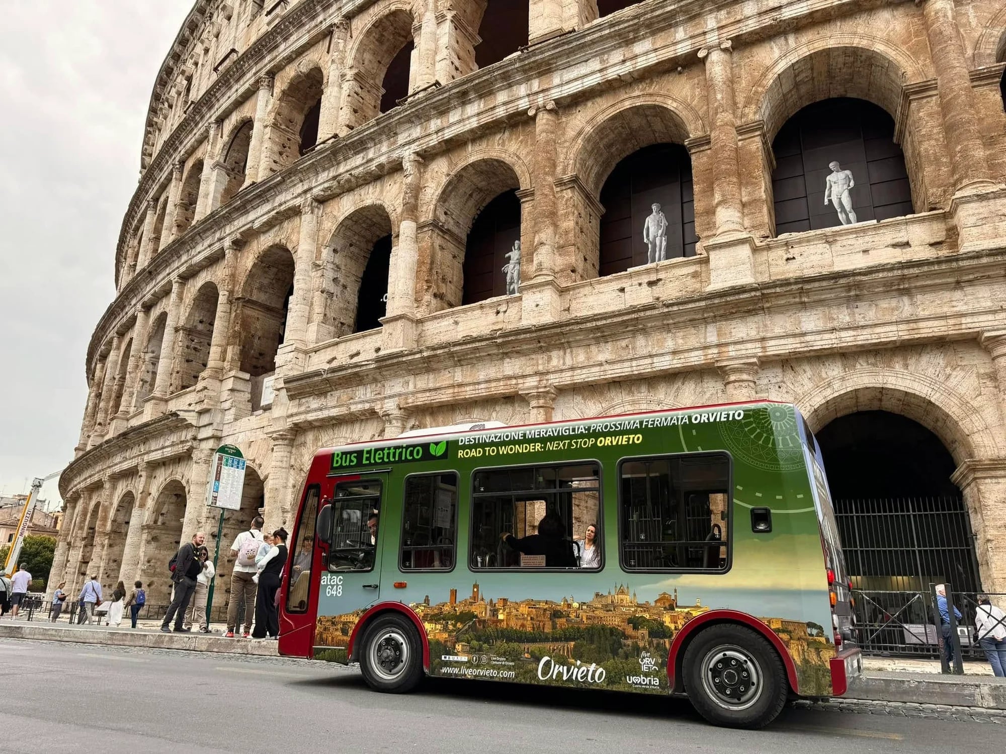 Roma Full-Wrap Bus (Gulliver Elettrici)