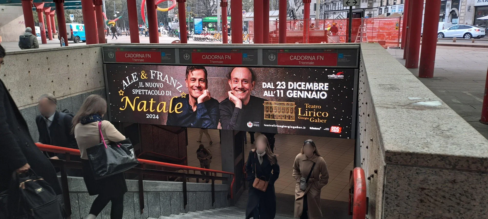 Milano Stazioni Cadorna e Garibaldi