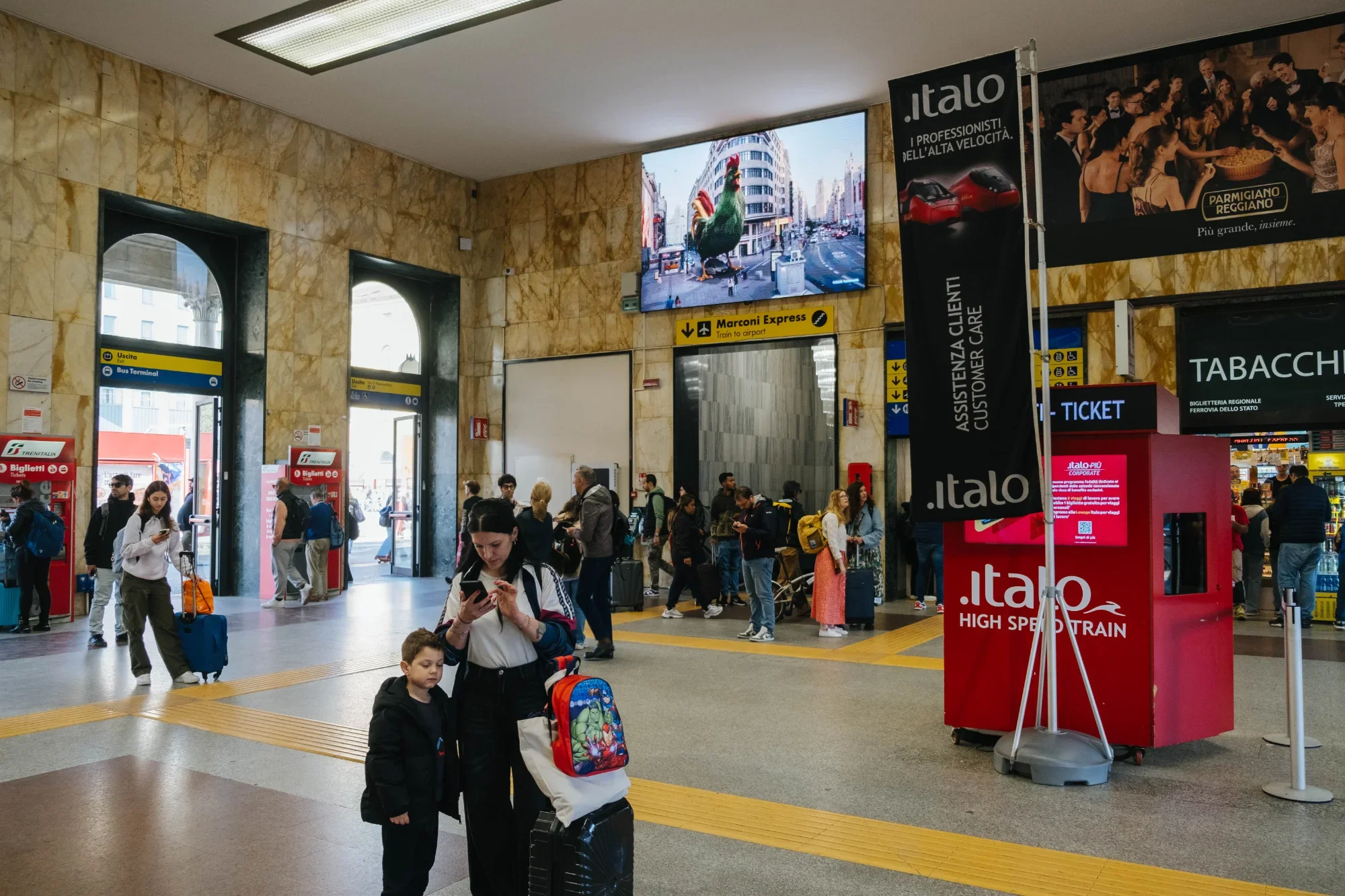 Bologna Stazione Centrale Ledwall