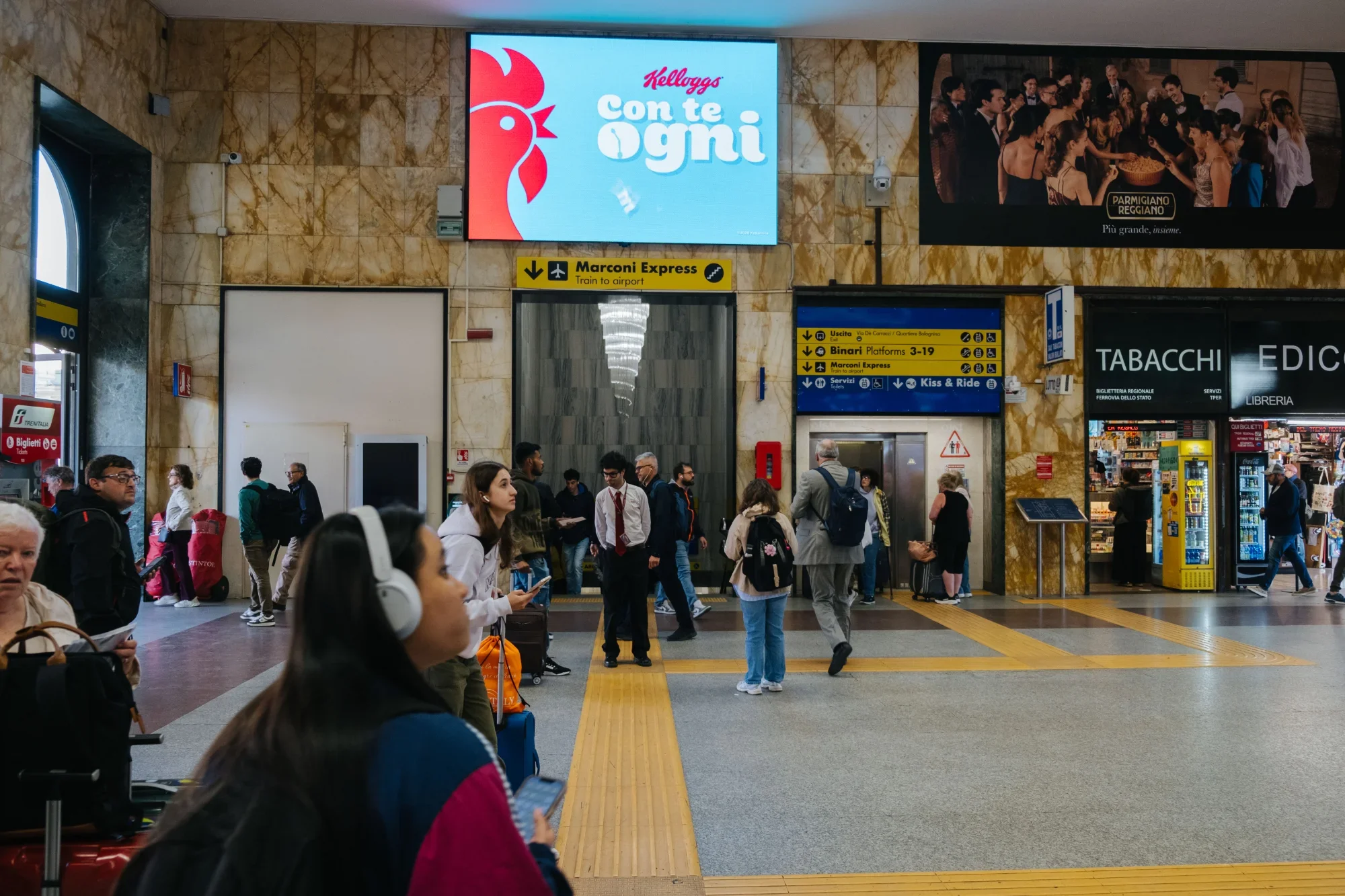 Bologna Stazione Centrale Ledwall