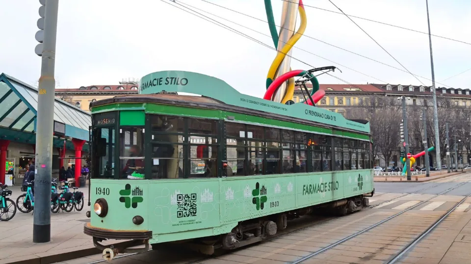 Milano Decorata Tram