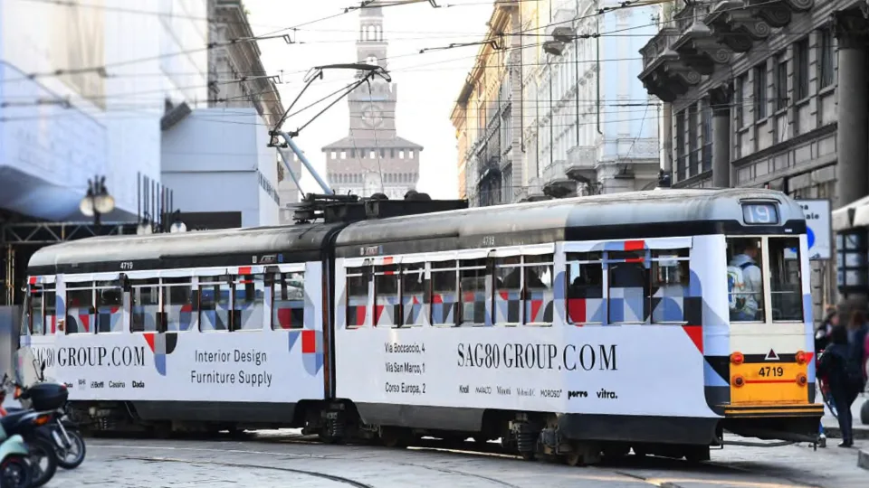 Milano Decorata Tram