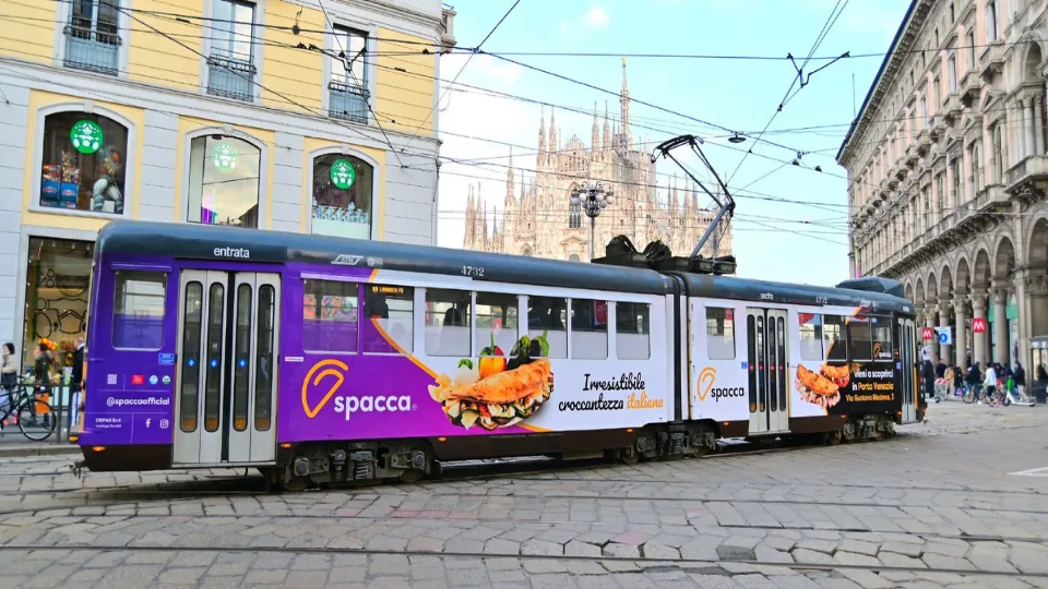 Milano Decorata Tram