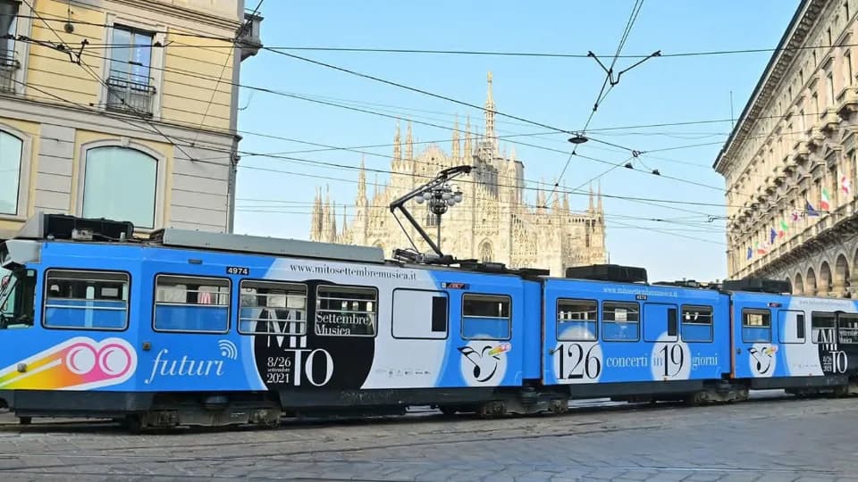 Milano Decorata Tram