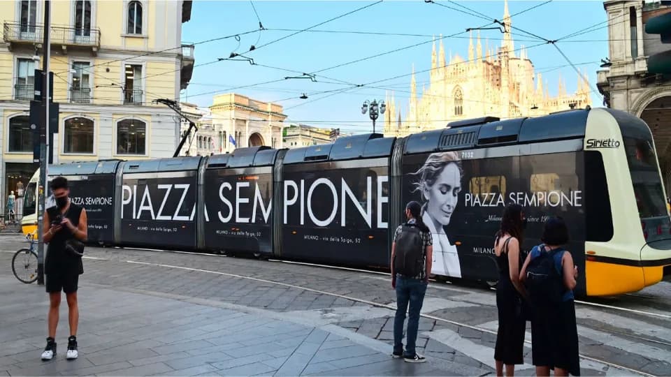 Milano Decorata Tram