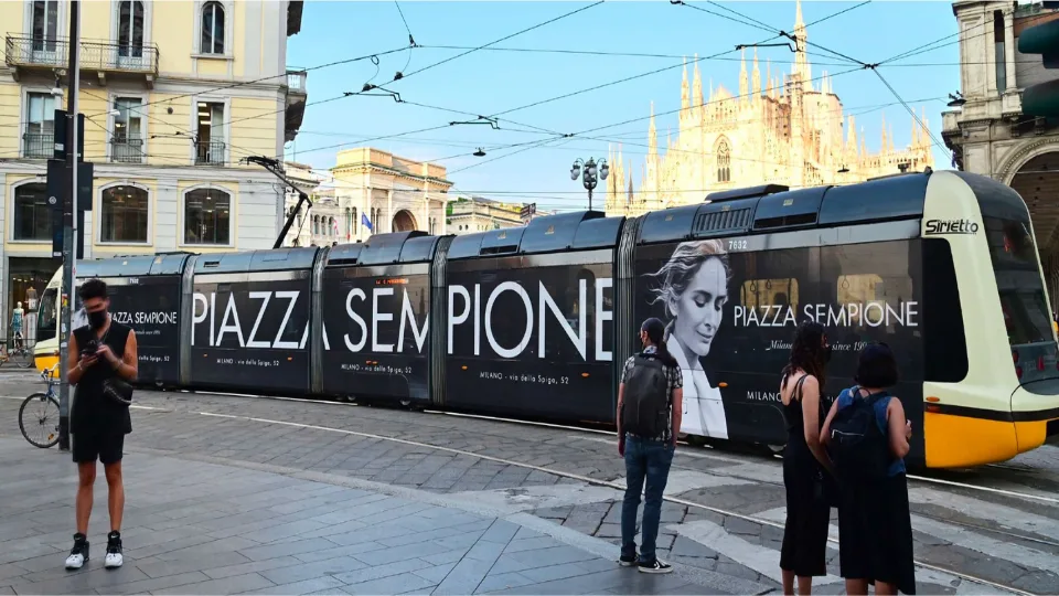 Milano Decorata Tram