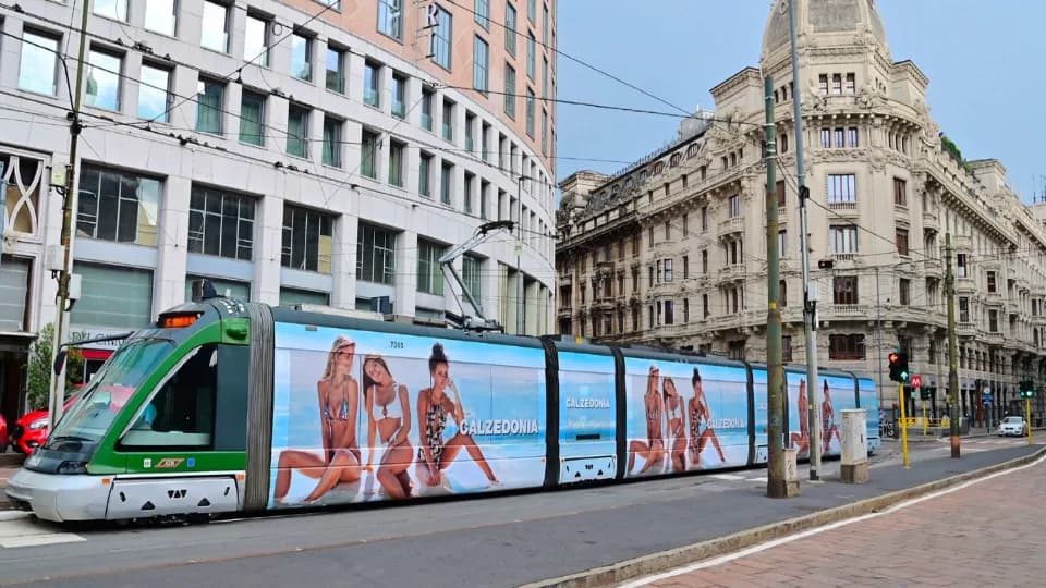 Milano Decorata Tram