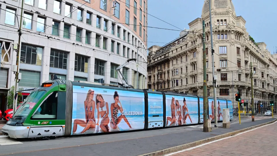 Milano Decorata Tram
