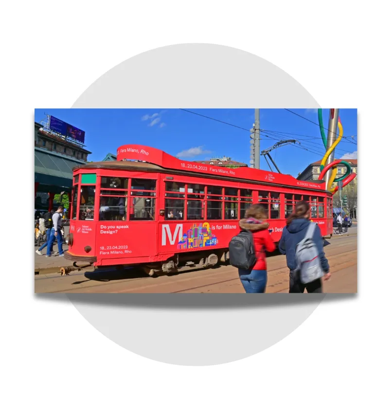 Milano Decorata Tram