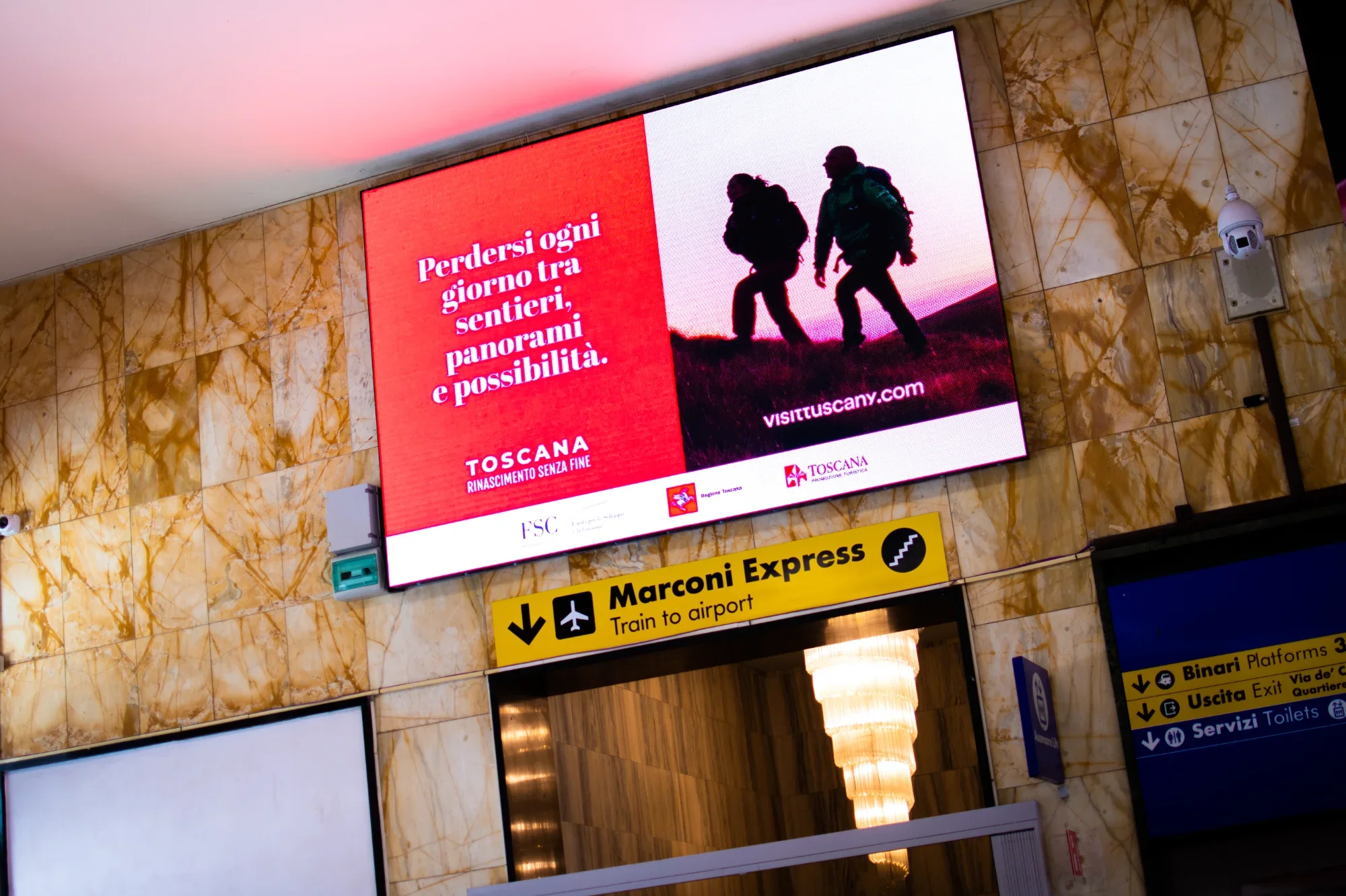 Bologna Stazione Centrale Ledwall