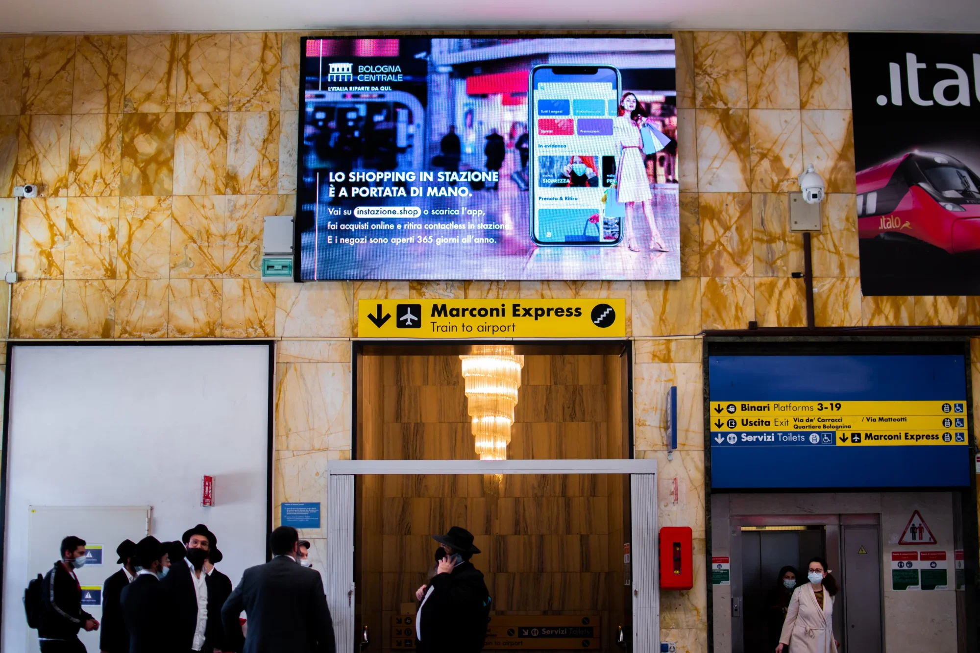 Bologna Stazione Centrale Ledwall
