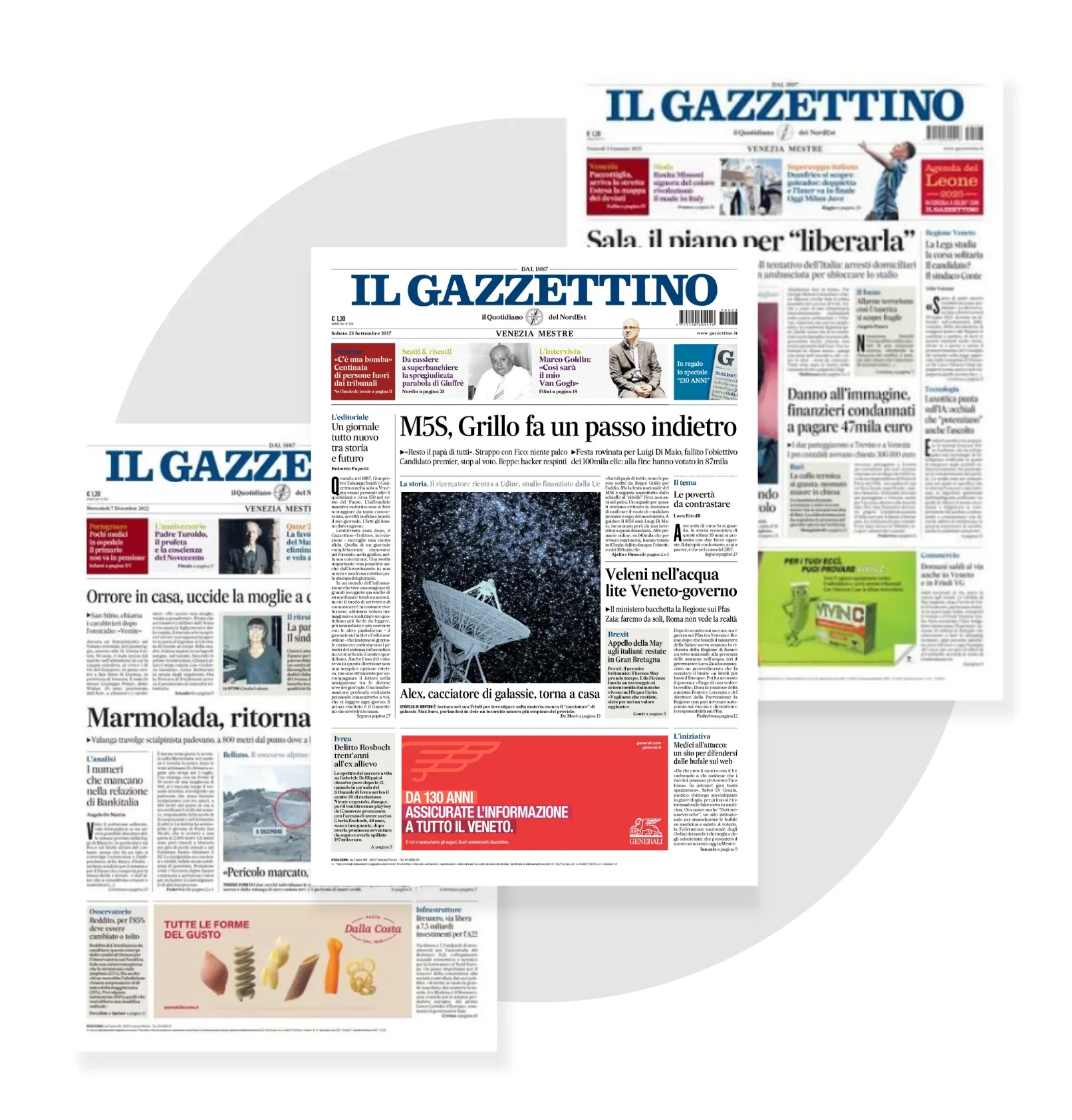 Gazzettino fronte