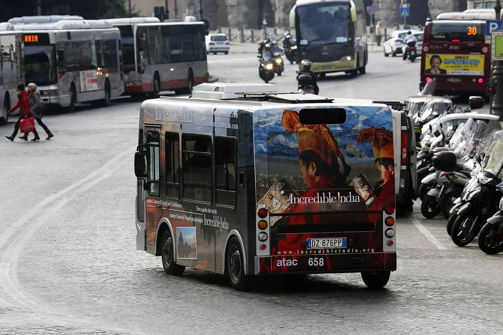 Roma Full-Wrap Bus (Gulliver Elettrici)