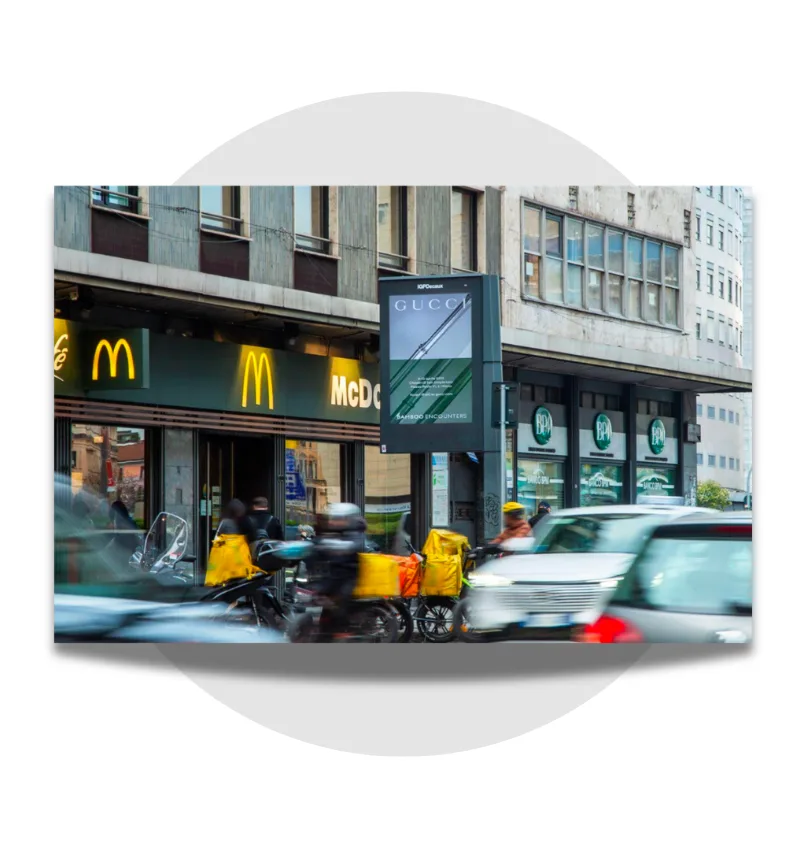 Milano Digital Flag