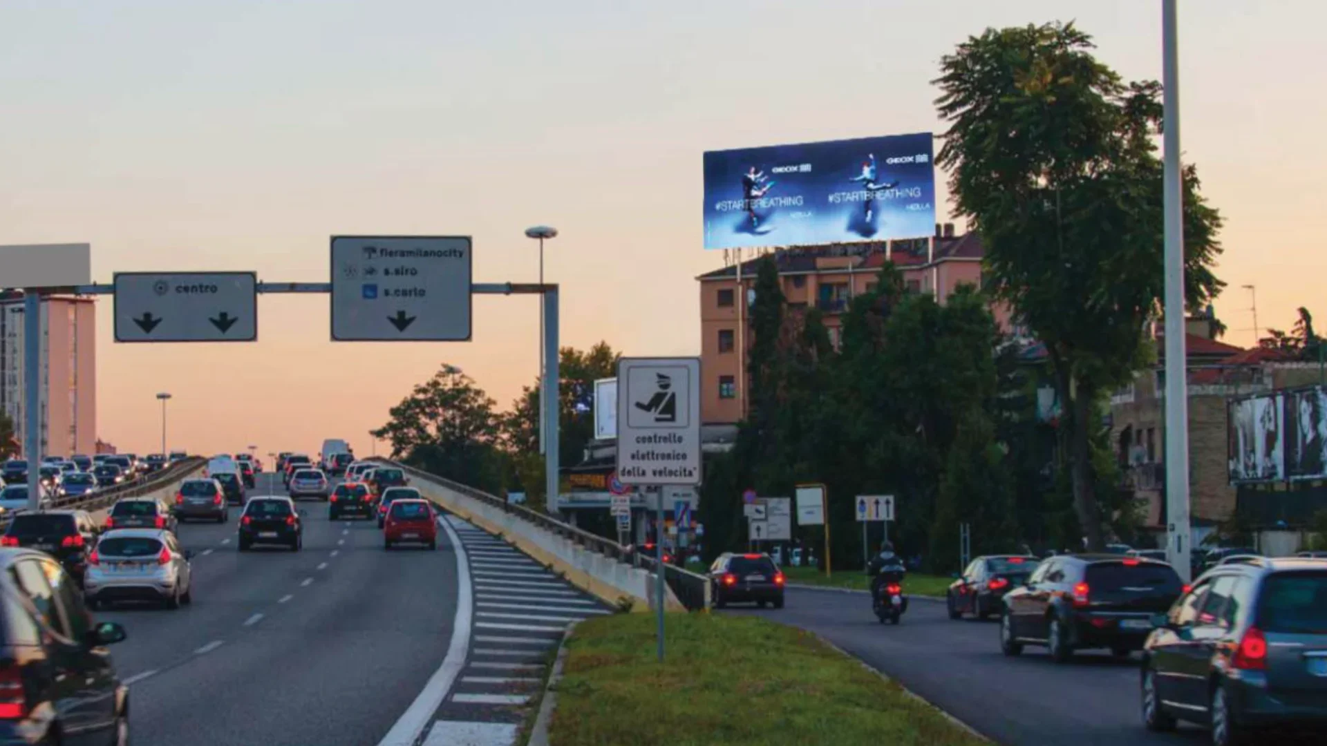 Milano Ingressi Autostrada | Cavalcavia del Ghisallo | Autolaghi Certosa