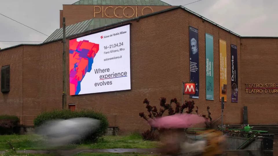 Il palcoscenico del brand
