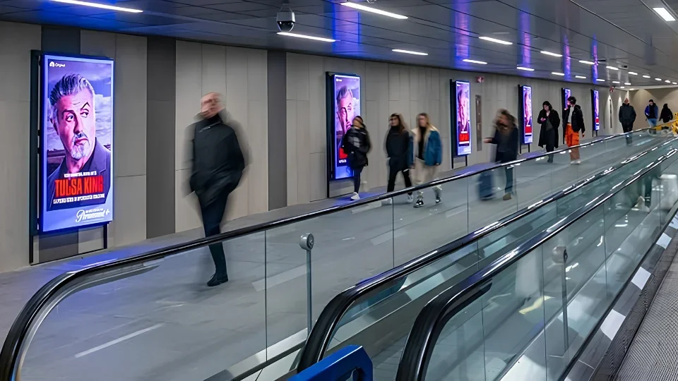 Milano Linate Metropolitana M4 - Circuito 6 Digi Mupi