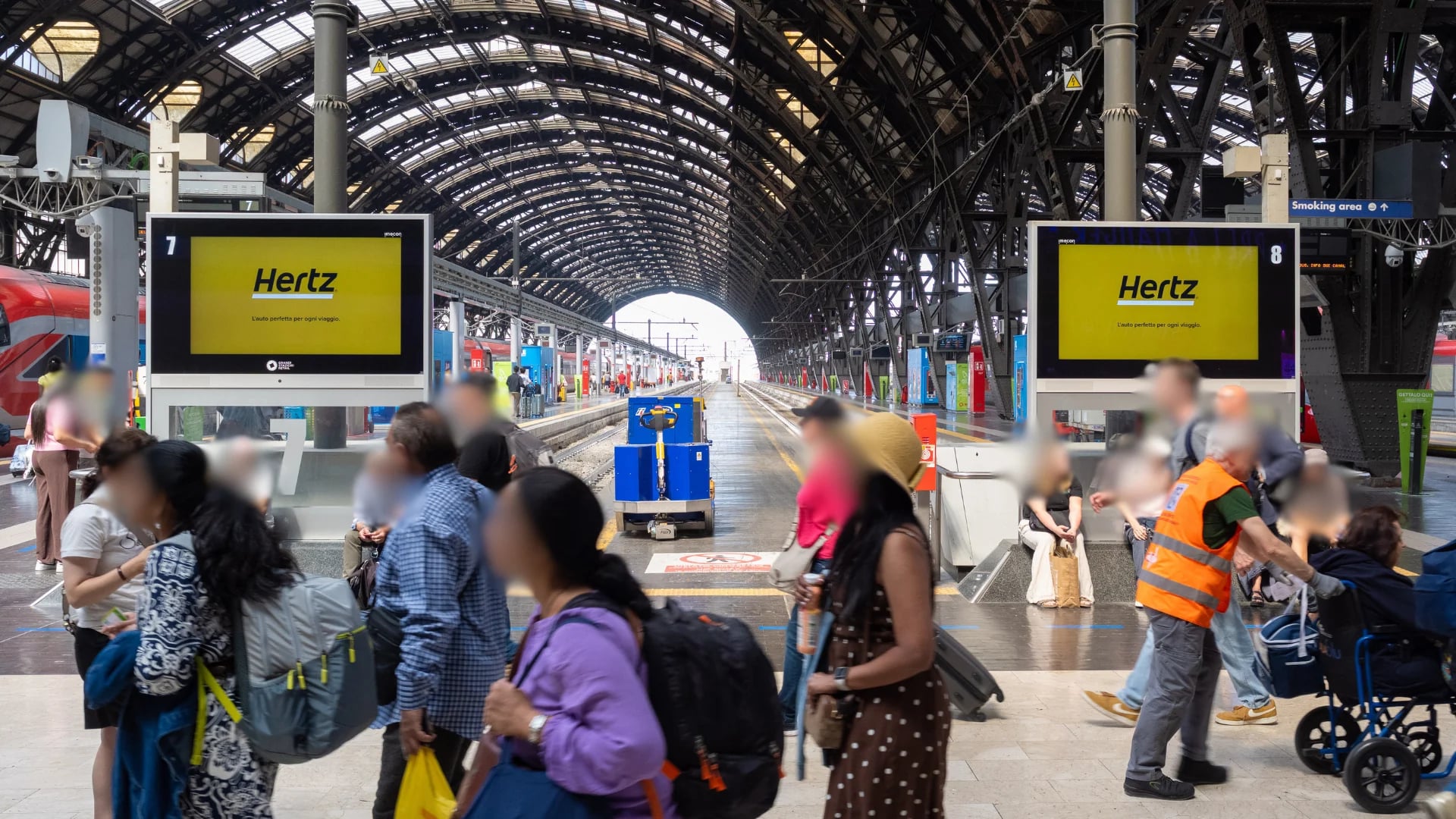 Milano Stazione Centrale GoTv Binari