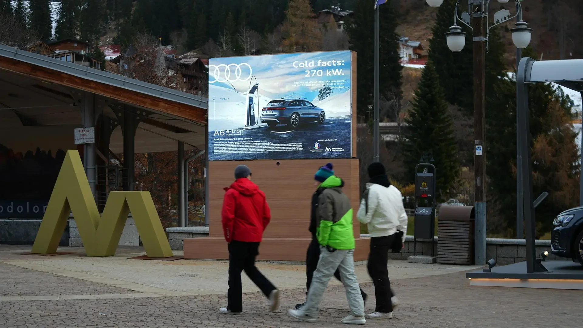 Piazza Sissi Madonna di Campiglio