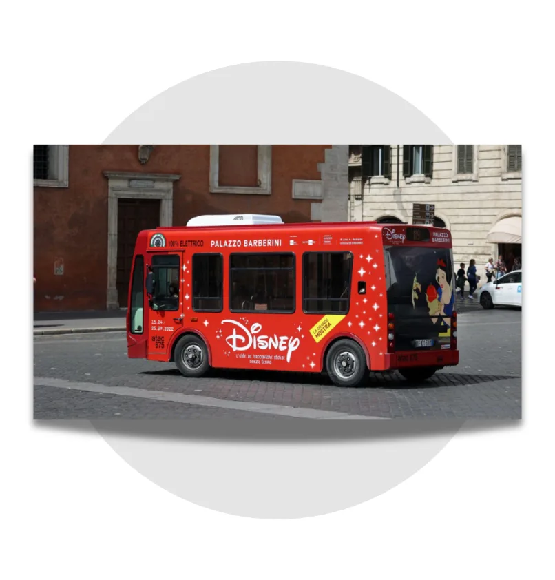 Roma Full-Wrap Bus (Gulliver Elettrici)