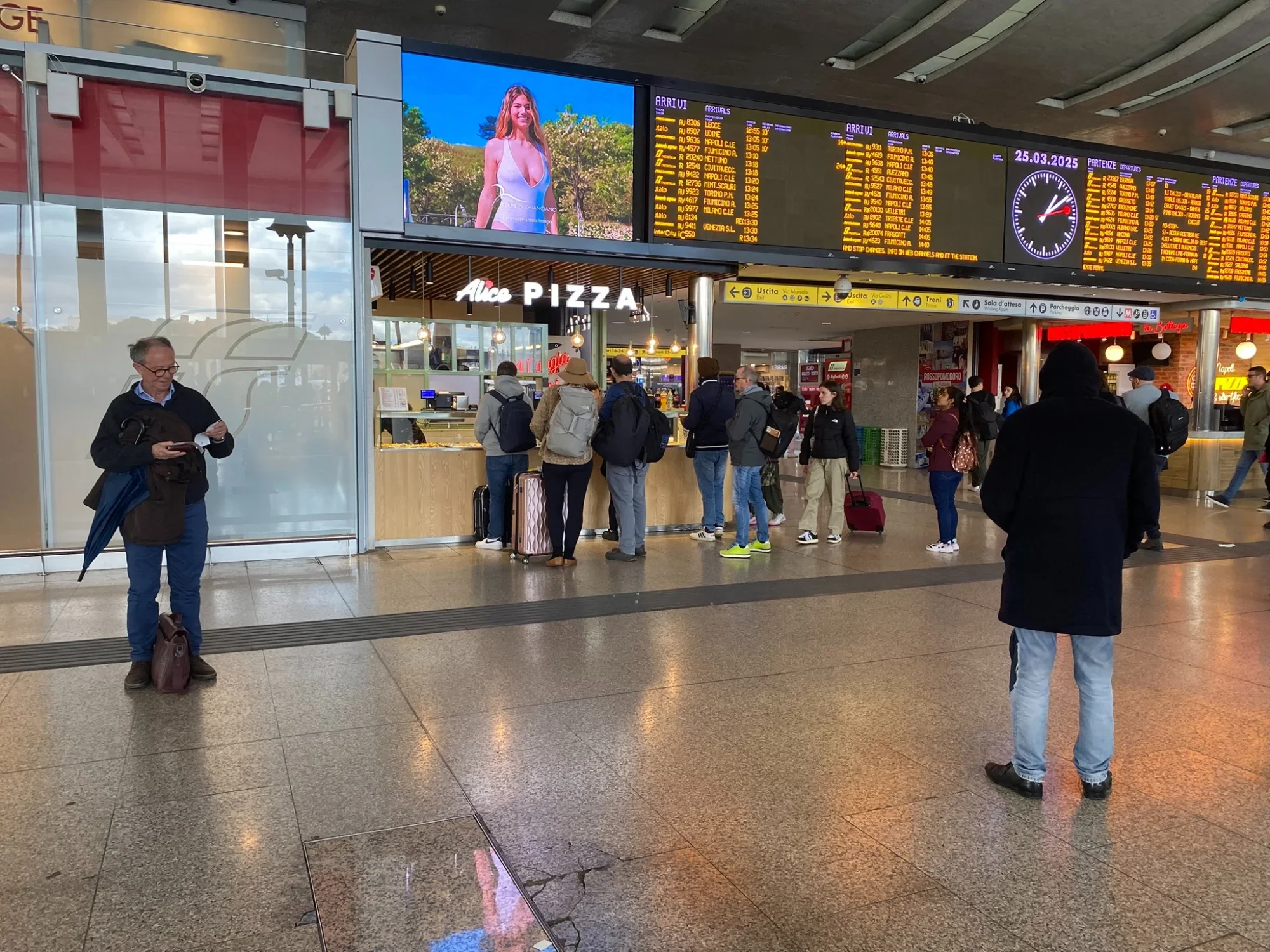 Roma Stazioni Termini e Tiburtina