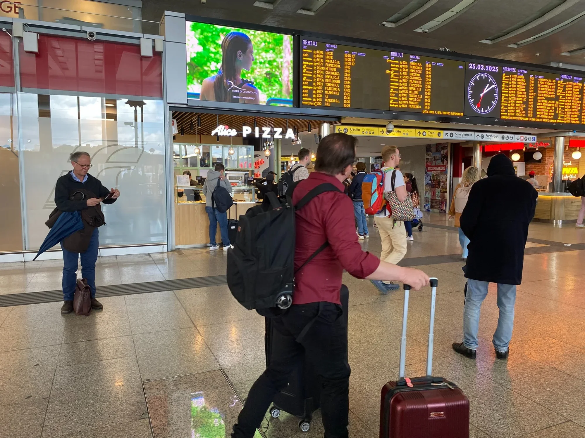 Roma Stazioni Termini e Tiburtina