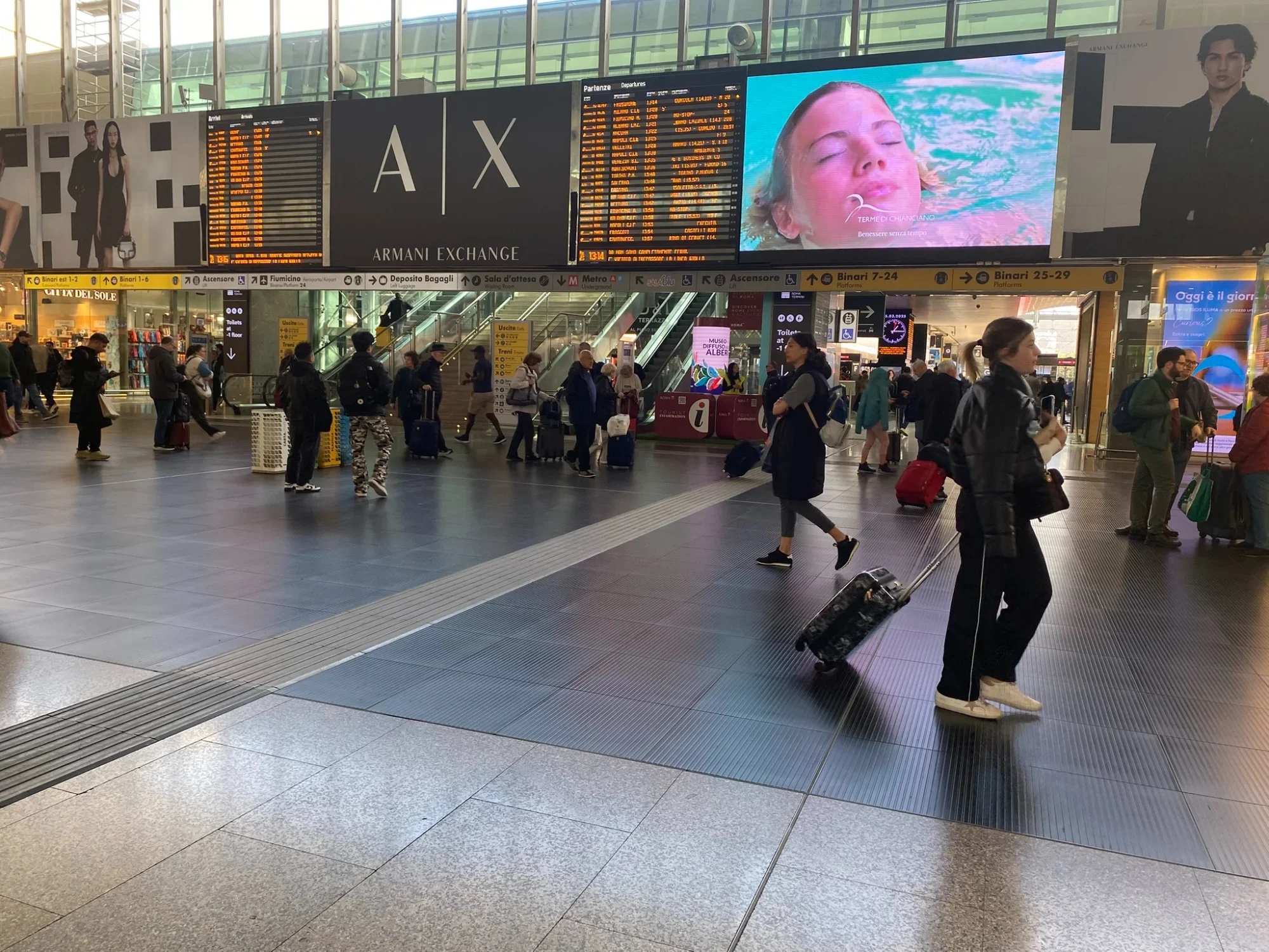 Roma Stazioni Termini e Tiburtina