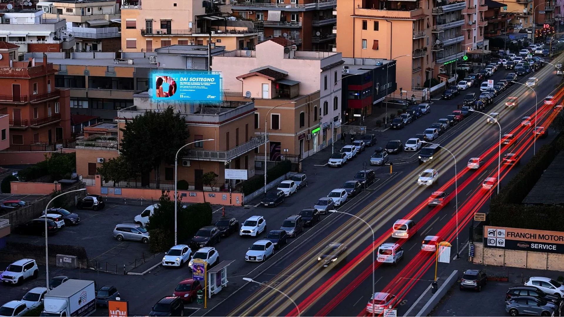 Roma Via Aurelia - Maxi Led