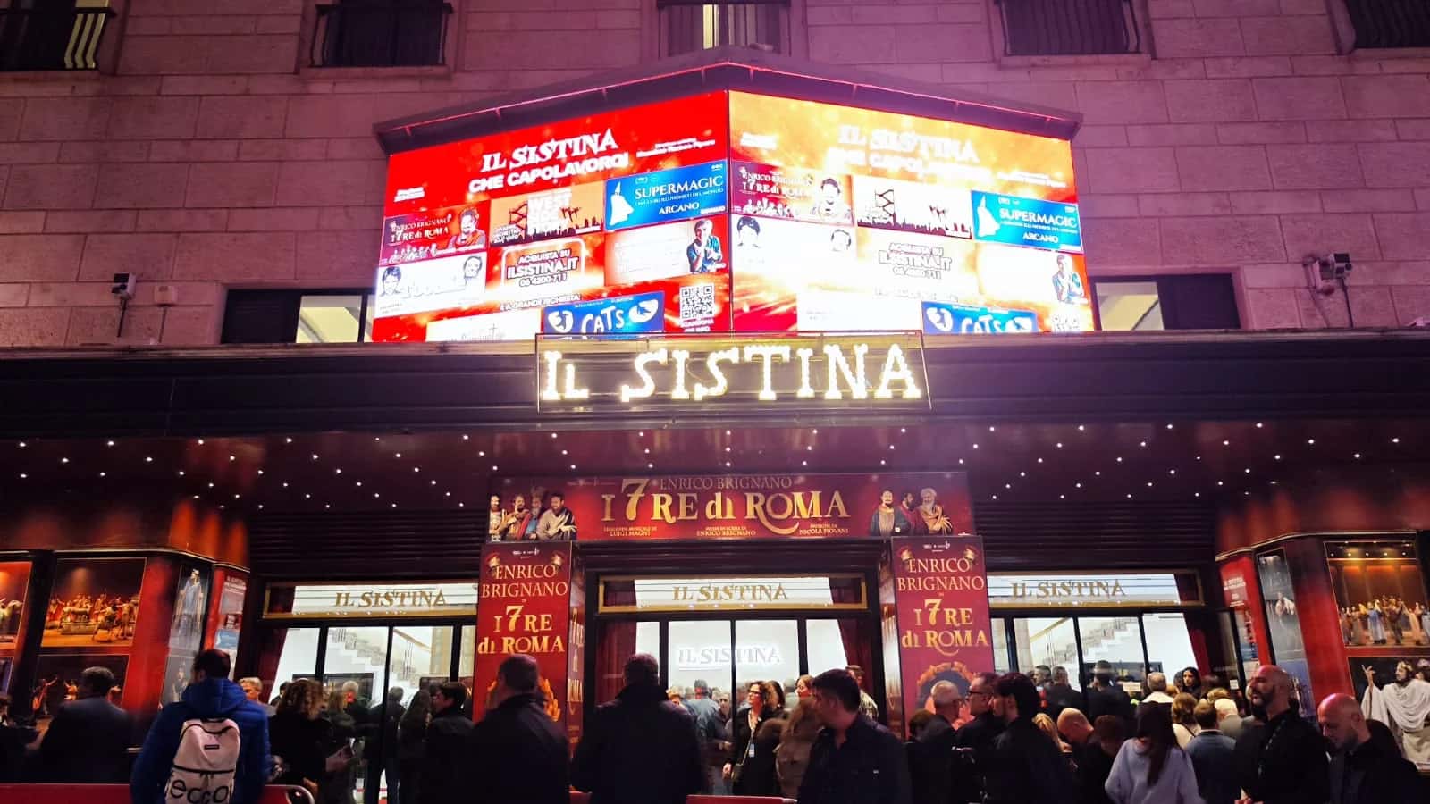 Ingresso Teatro Sistina Roma