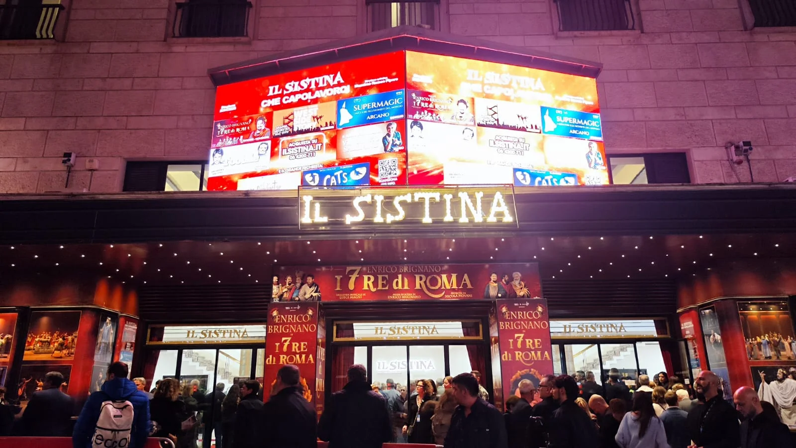 Ingresso Teatro Sistina Roma