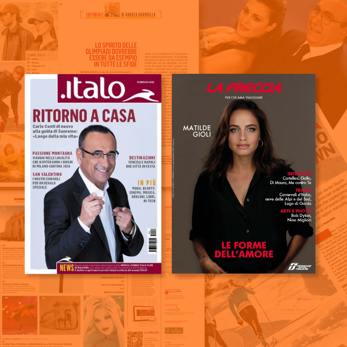 “La Freccia” e “Italo”: due opportunità da 900mila lettori
